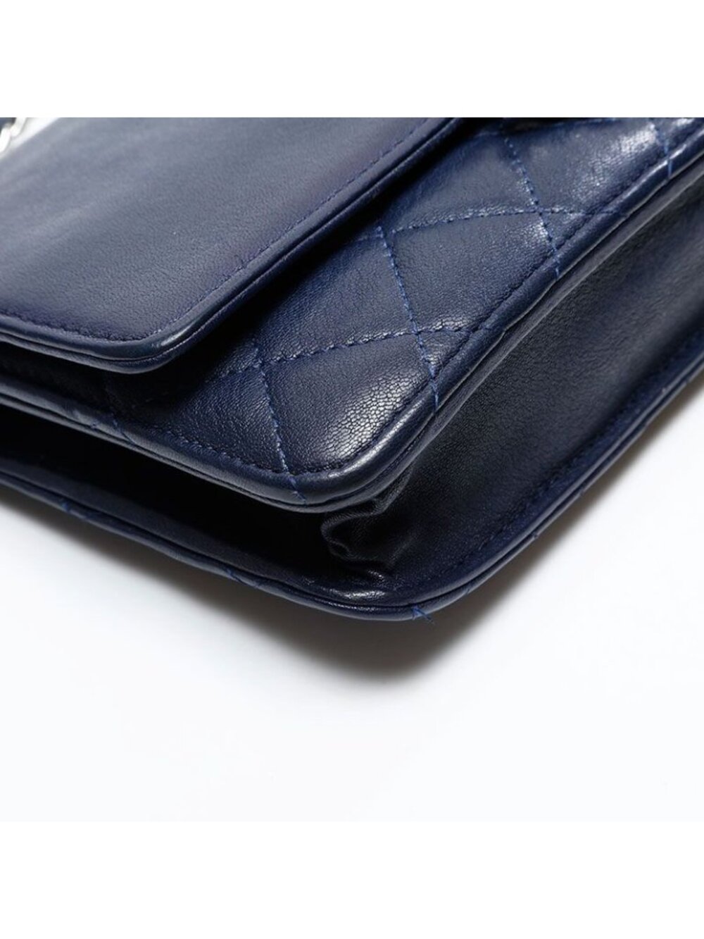 Chanel Shoulder Bag Half CC Logo Chain Wallet - Picture 5 of 10